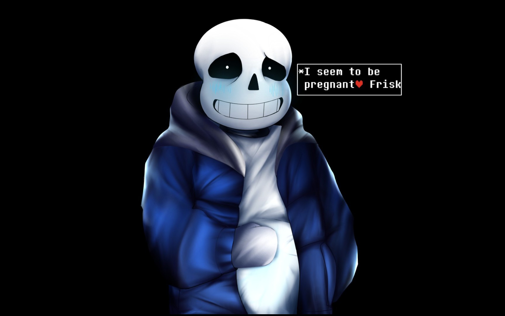 懷孕的sans