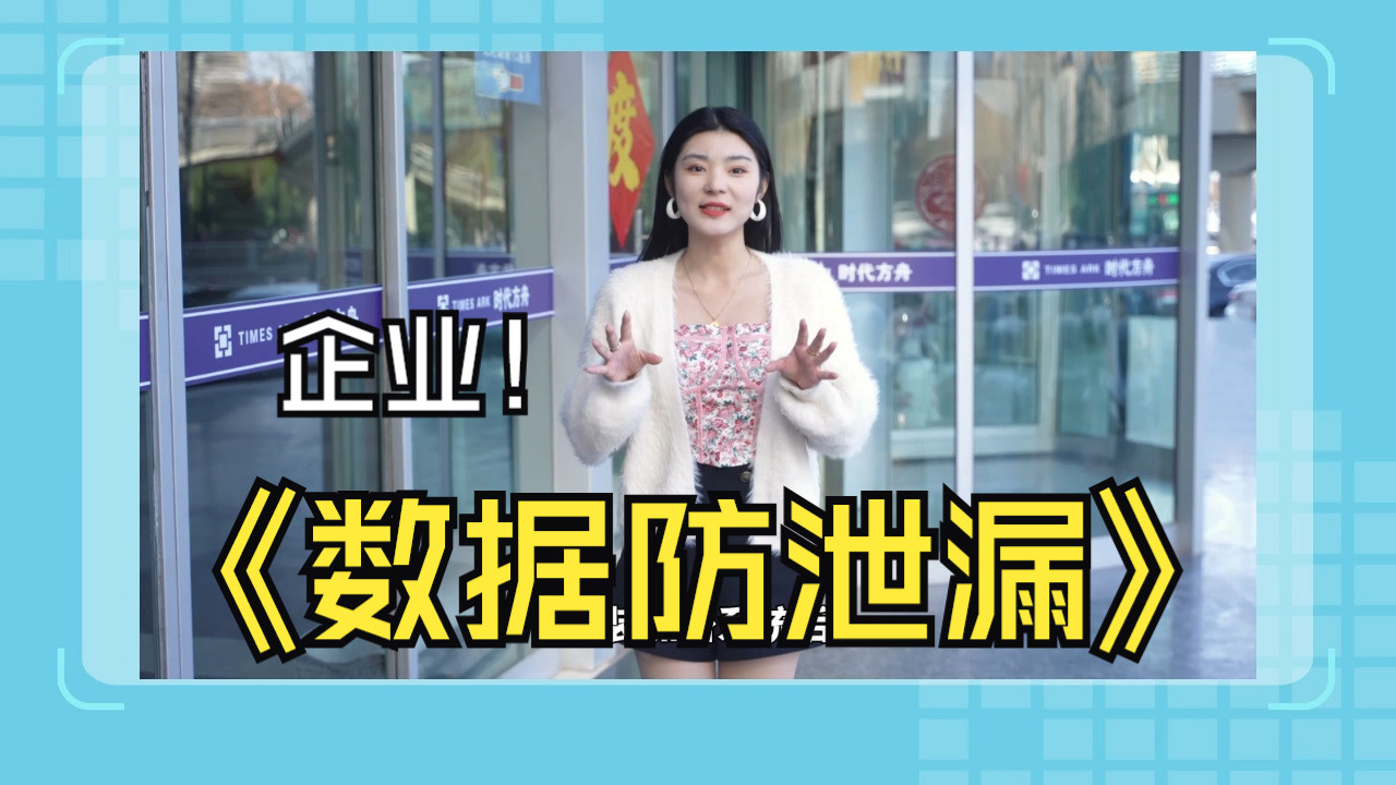 数据防泄密是什么?企业如何防止数据泄漏,数据防泄漏有哪些解决措施?数据泄露难题如何攻破?哔哩哔哩bilibili