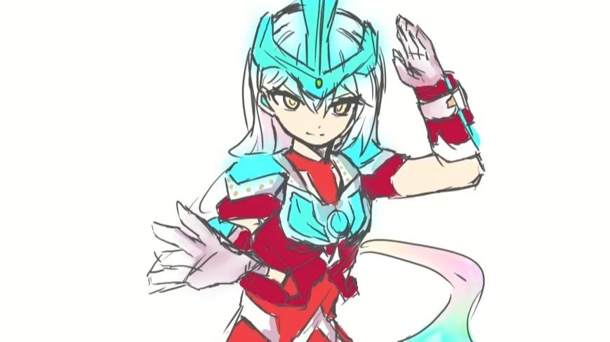 变成泰罗形状的银河娘斯特利姆