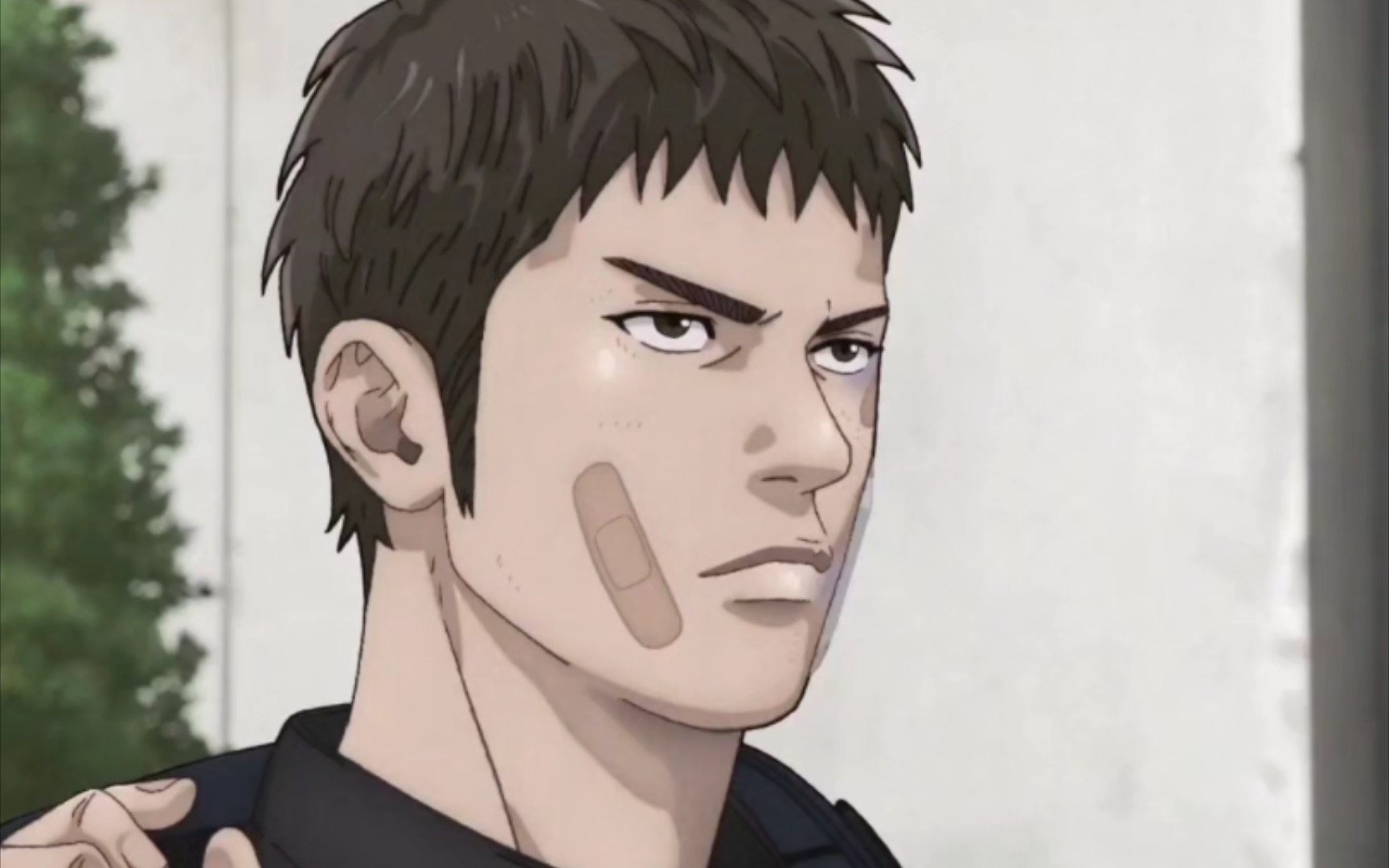 安西教练面前的三井寿 ,主打的就是一个怂