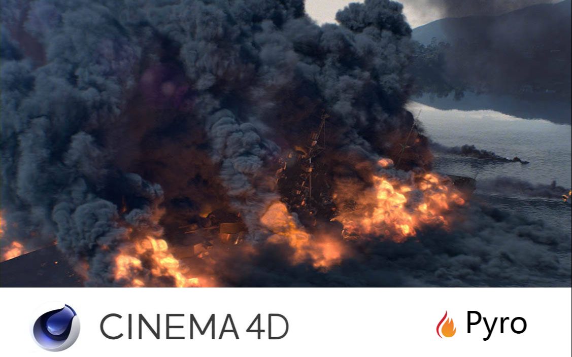 [图]CINEMA 4D 2023.1强悍的烟火Pyro模块来袭！让作品锦上添花！