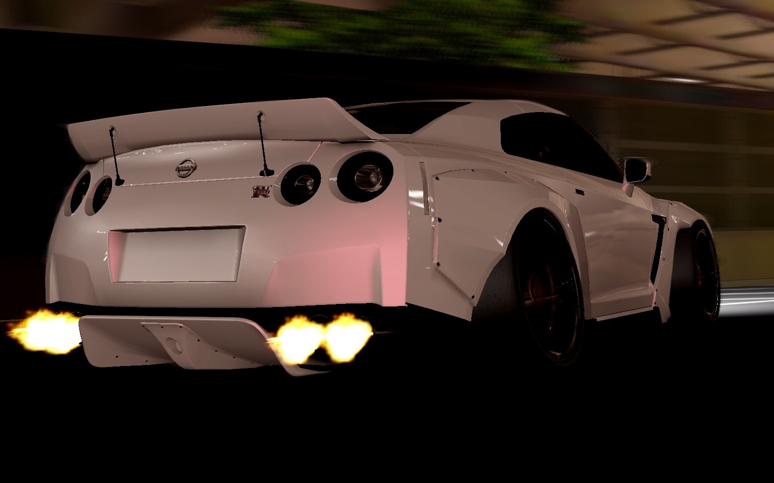 gtr rb35首都高漂移观众视角【绝对赛车】