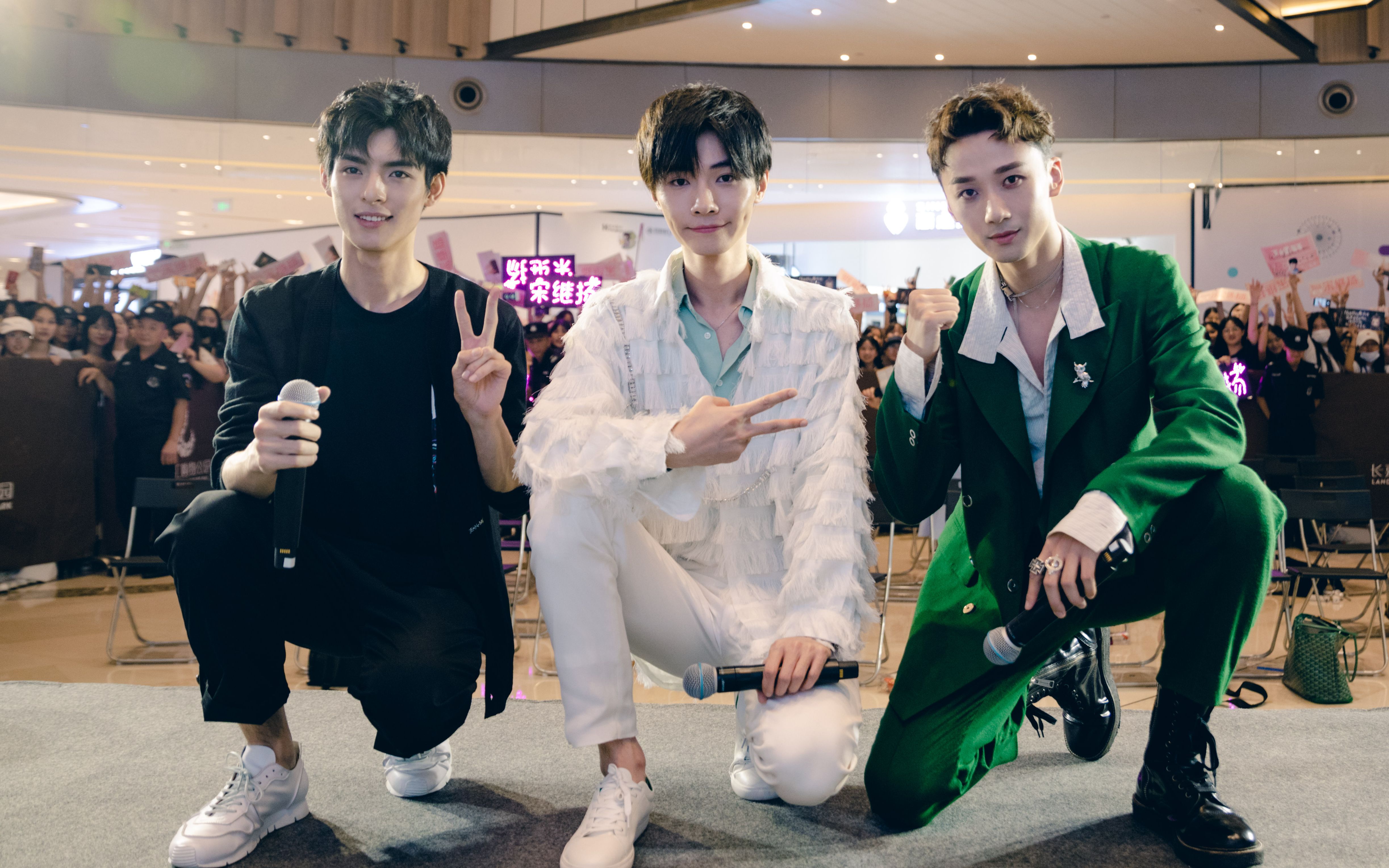 陈情令重庆见面会{1}【李泊文,王皓轩,宋继扬】