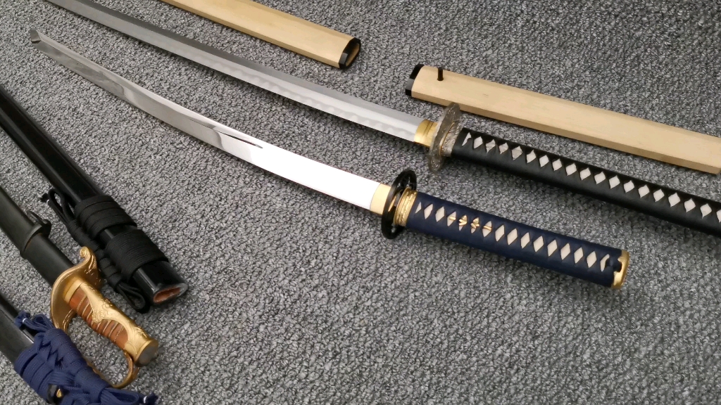 【白泽堂】剑身高镜面抛光,突出一个亮,s7钢会全系标配这套工艺