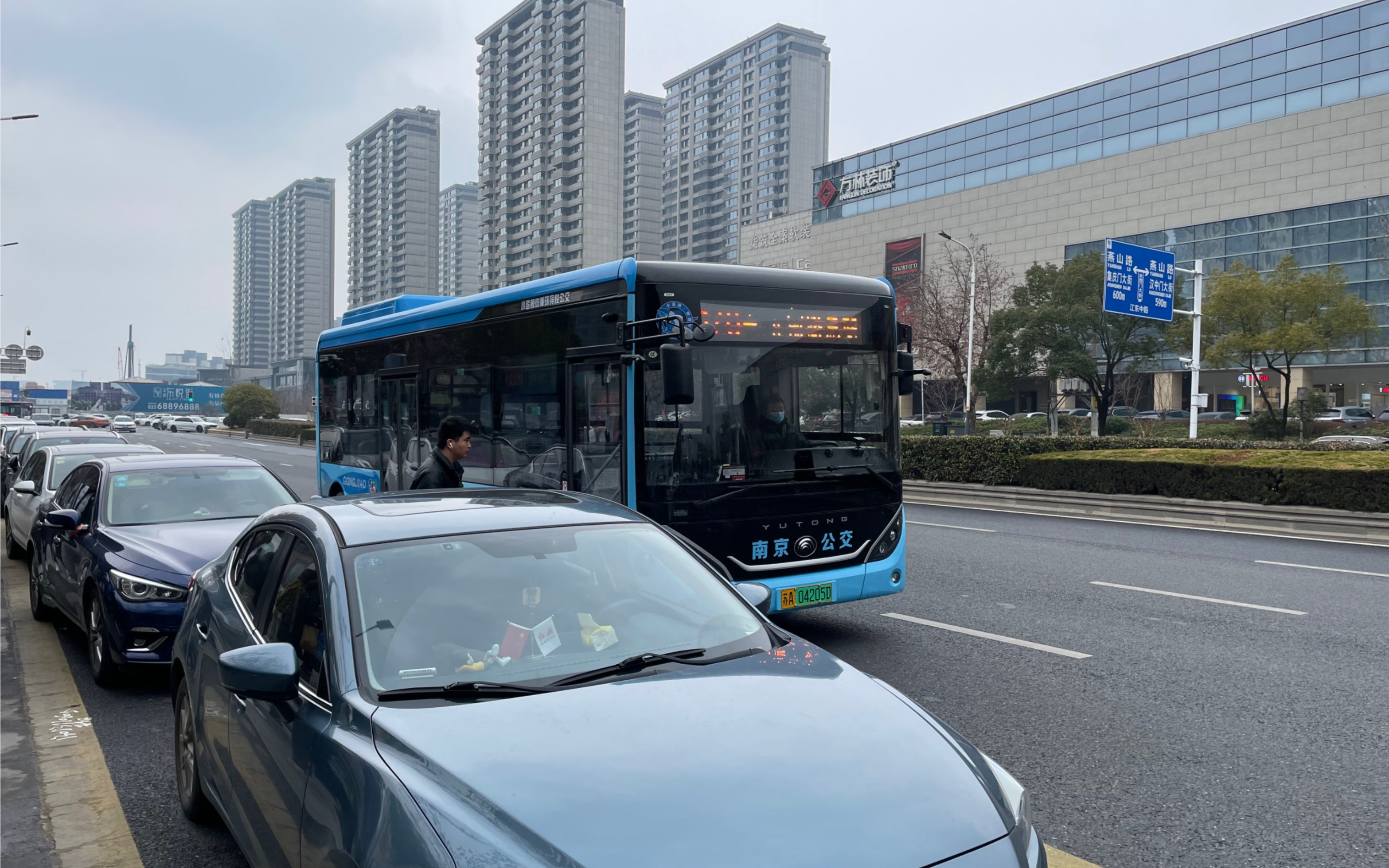 南京公交170路宇通新车初体验