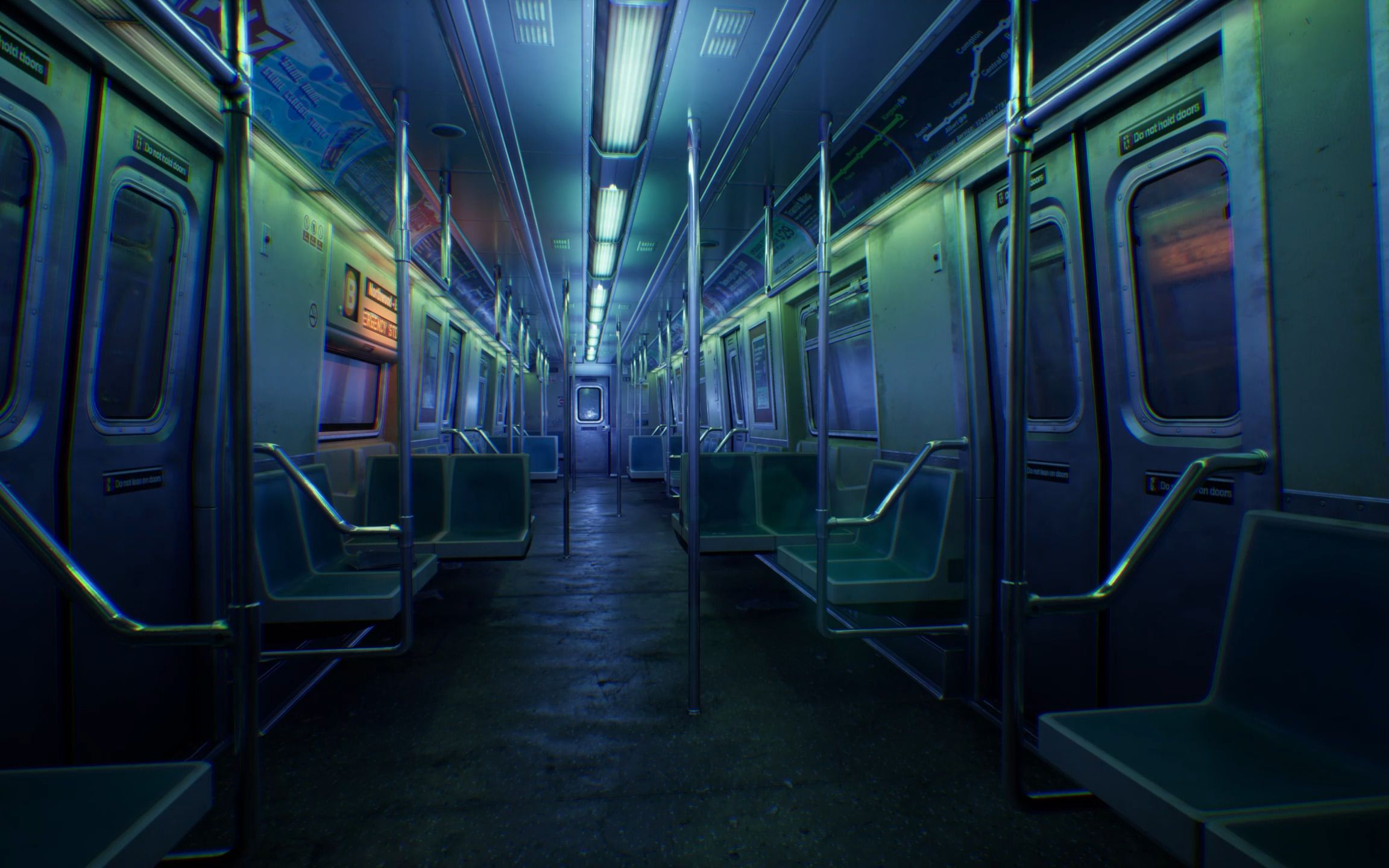 赛博朋克2077地铁mod图片