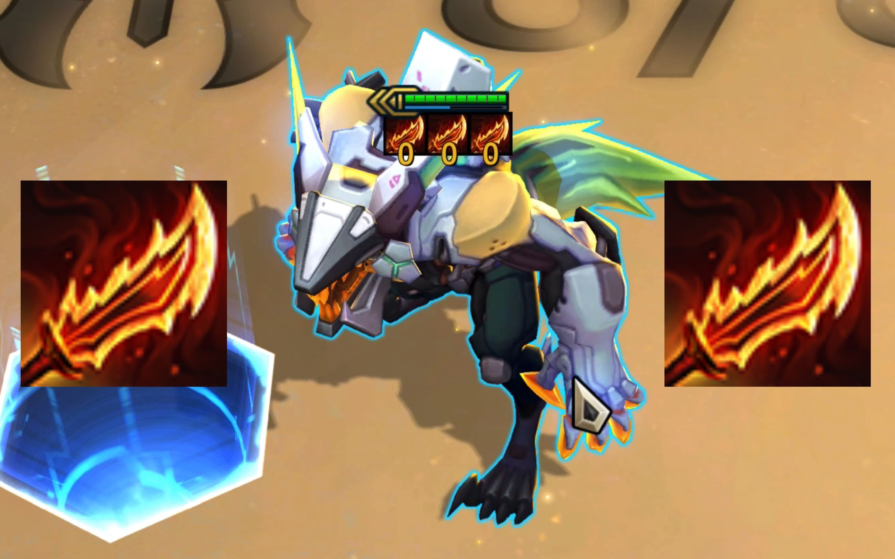 对面的 疾风魔狼回来了!