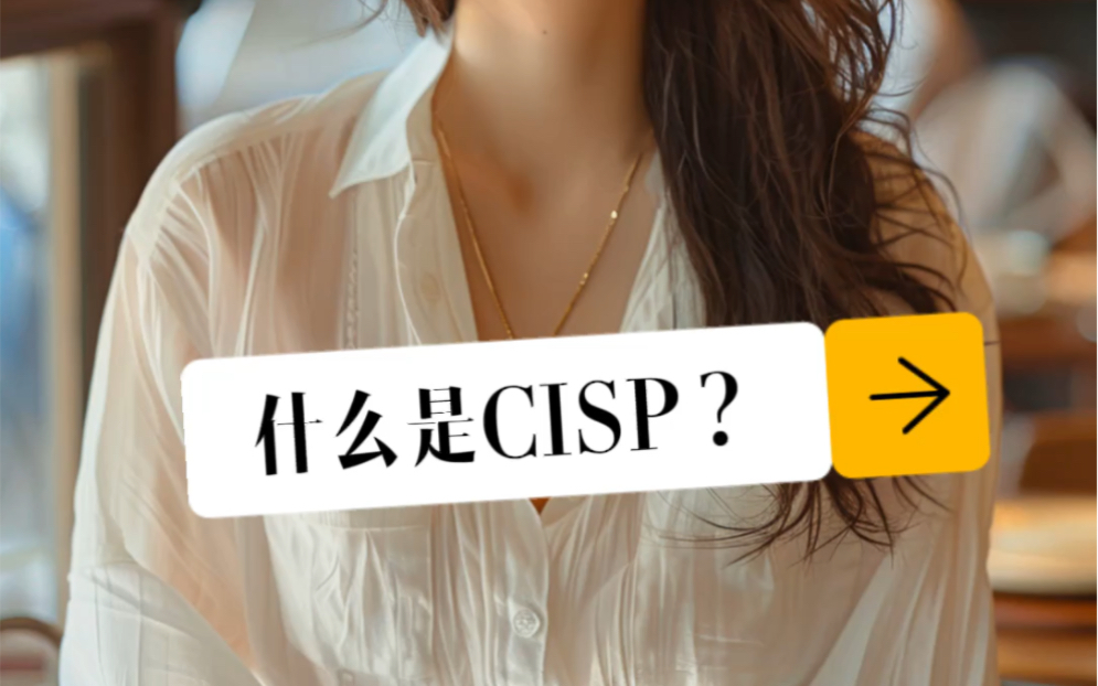 一文读懂什么是CISP?#网络安全#csip证书哔哩哔哩bilibili