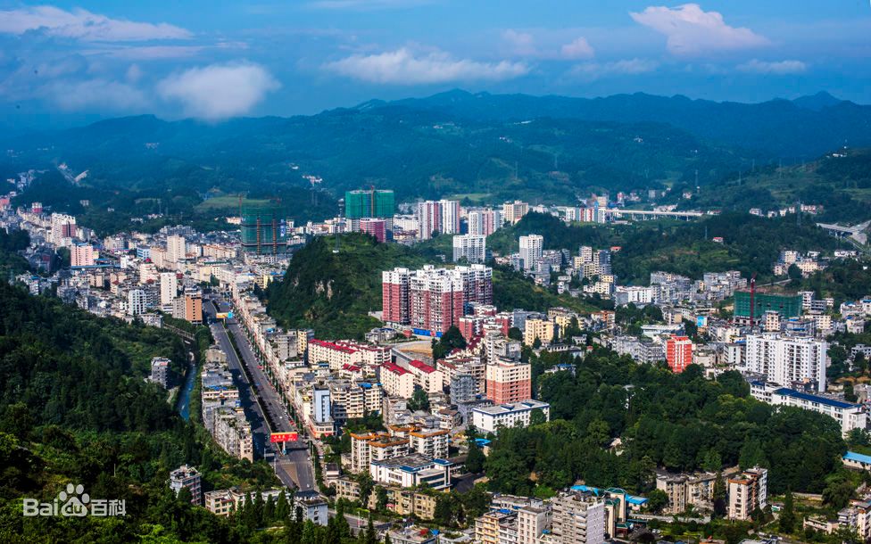 地图里看区域发展,湖北省咸丰县城市建设进程哔哩哔哩bilibili