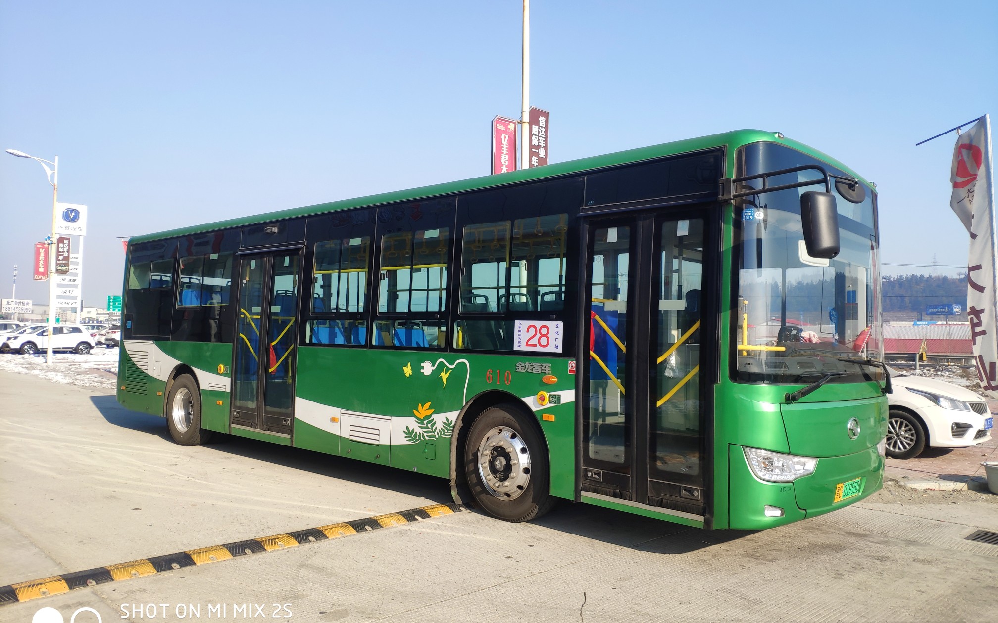 牡丹江401路公交车图片