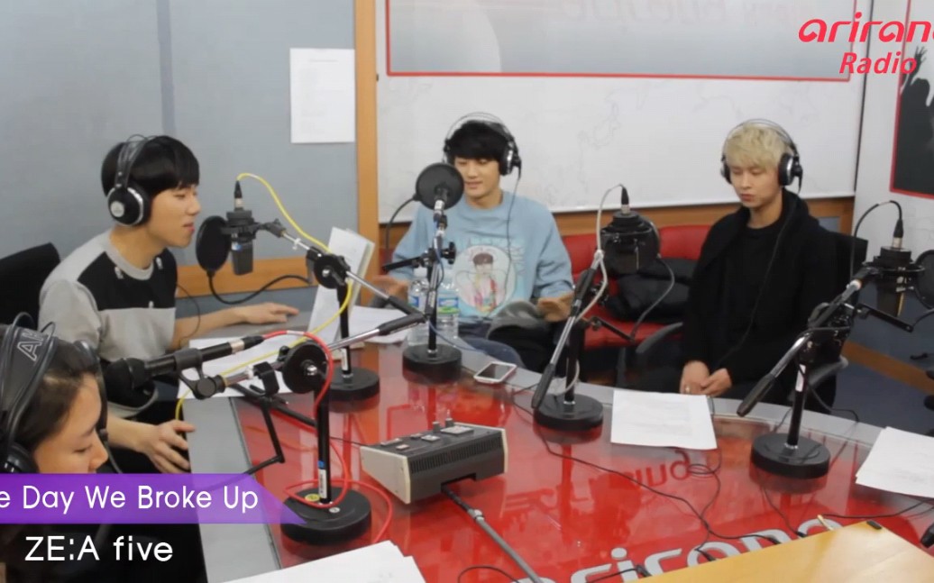 [图]【帝国之子】130409 Arirang Radio Hot Beat ZEA FIVE 中字+无字