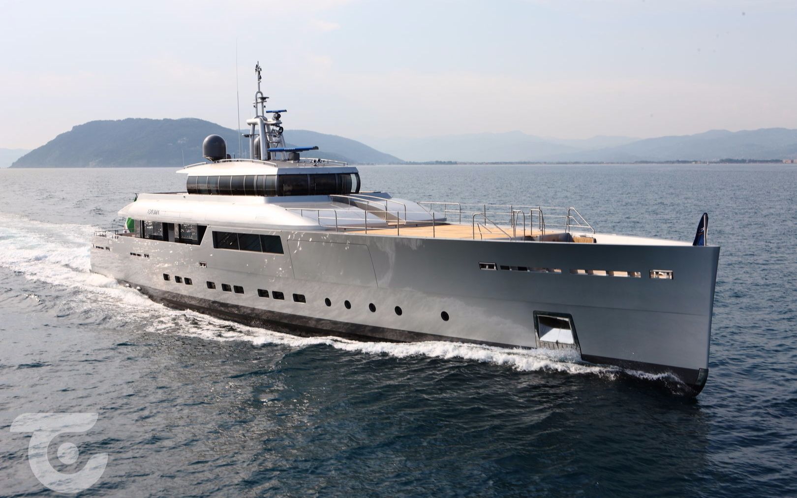 意大利perini navi 超级游艇50米的exuma号