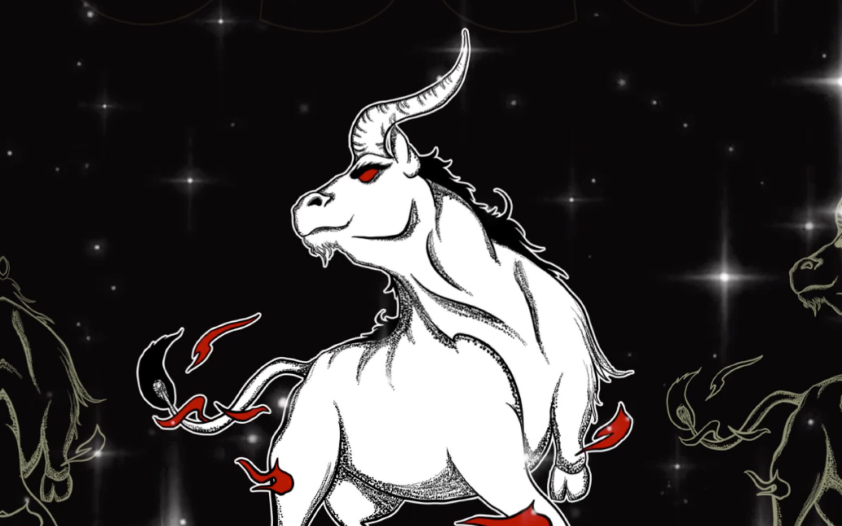 【procreate 】山海经异兽-兕