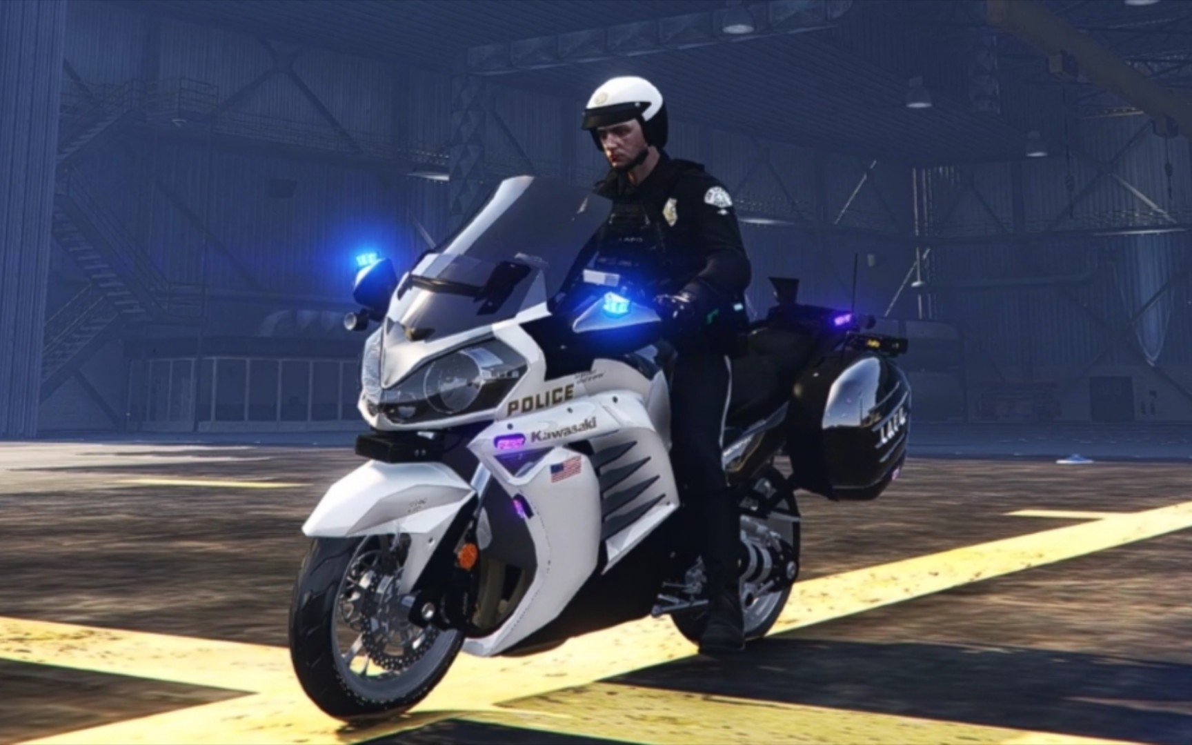 lspdfr 川崎gtr1400警用摩托车