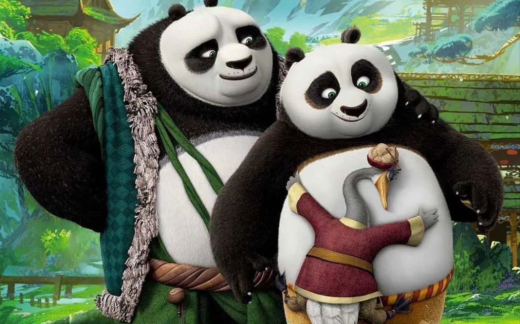 一口气看完《功夫熊猫三部曲》