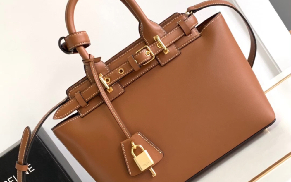 celine赛琳高仿新品|teen conti天然牛皮革手袋celine新款mini conti