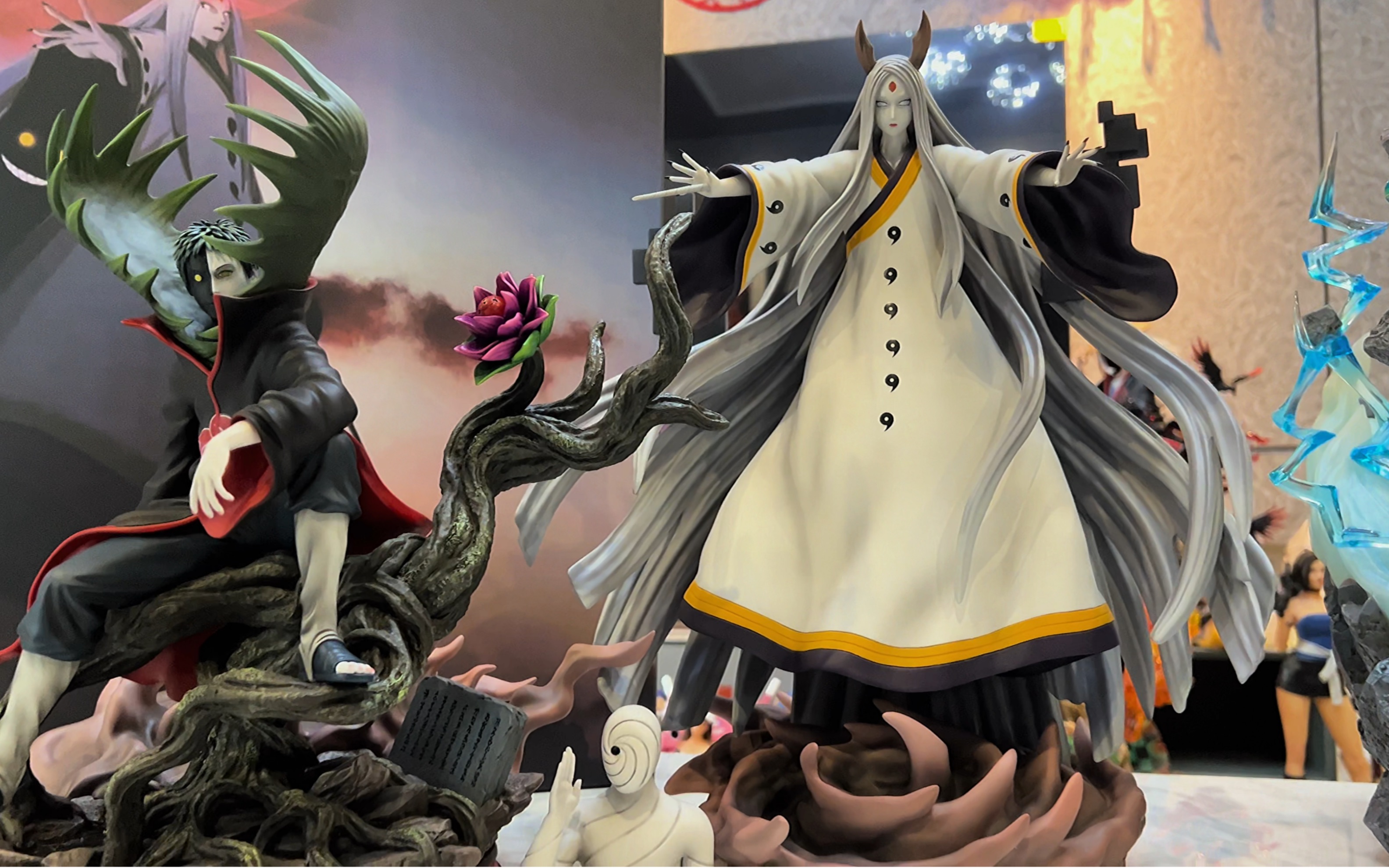 大筒木辉夜和黑白绝同时登场是什么感觉?