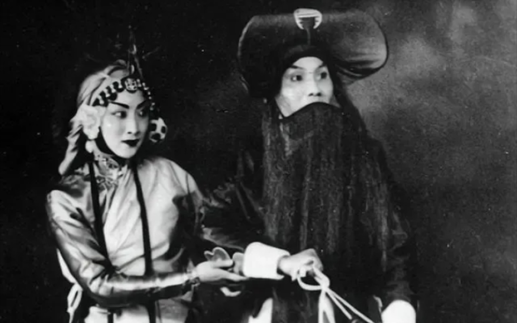 言兴朋配像 贺后骂殿 赵德芳我的儿休要悲痛 言菊朋 1935年 胜利