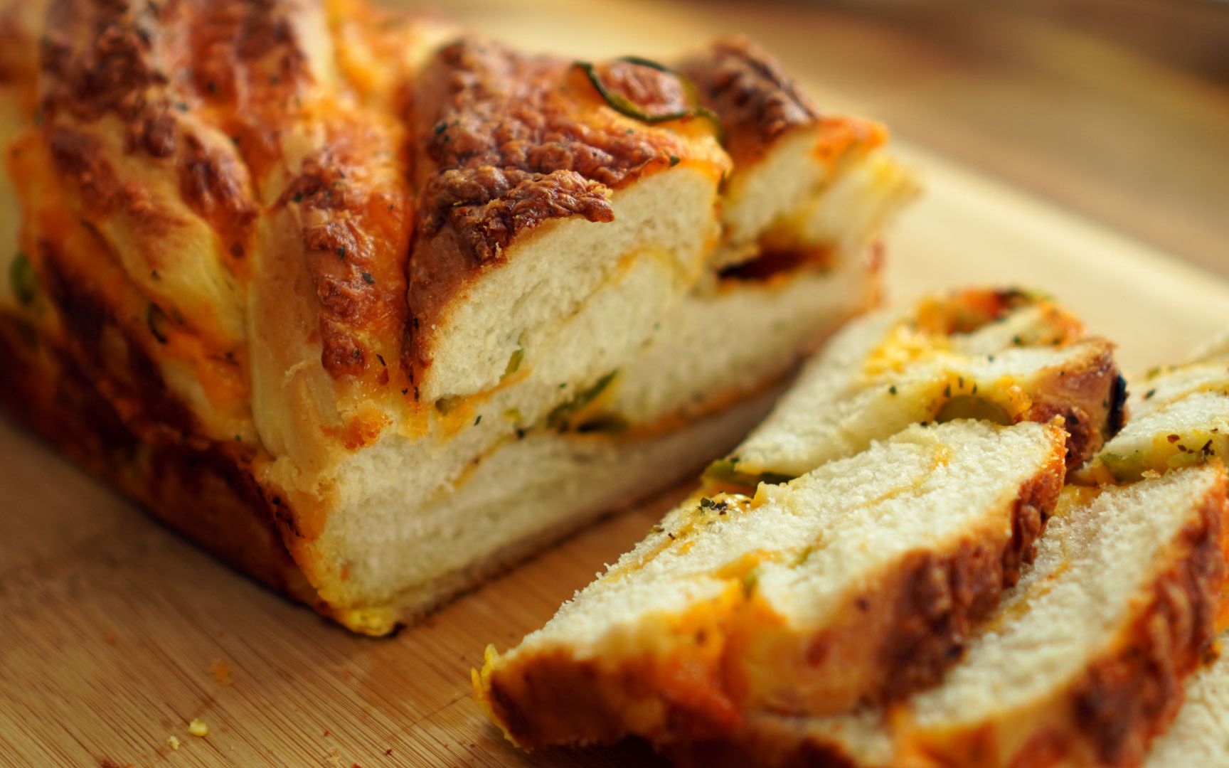 jalapeno cheddar bread - 墨西哥辣椒奶酪面包_哔哩哔哩_bilibili