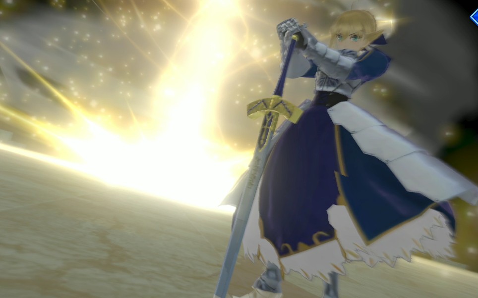 活动作品fateextellalink阿尔托莉雅宝具演示