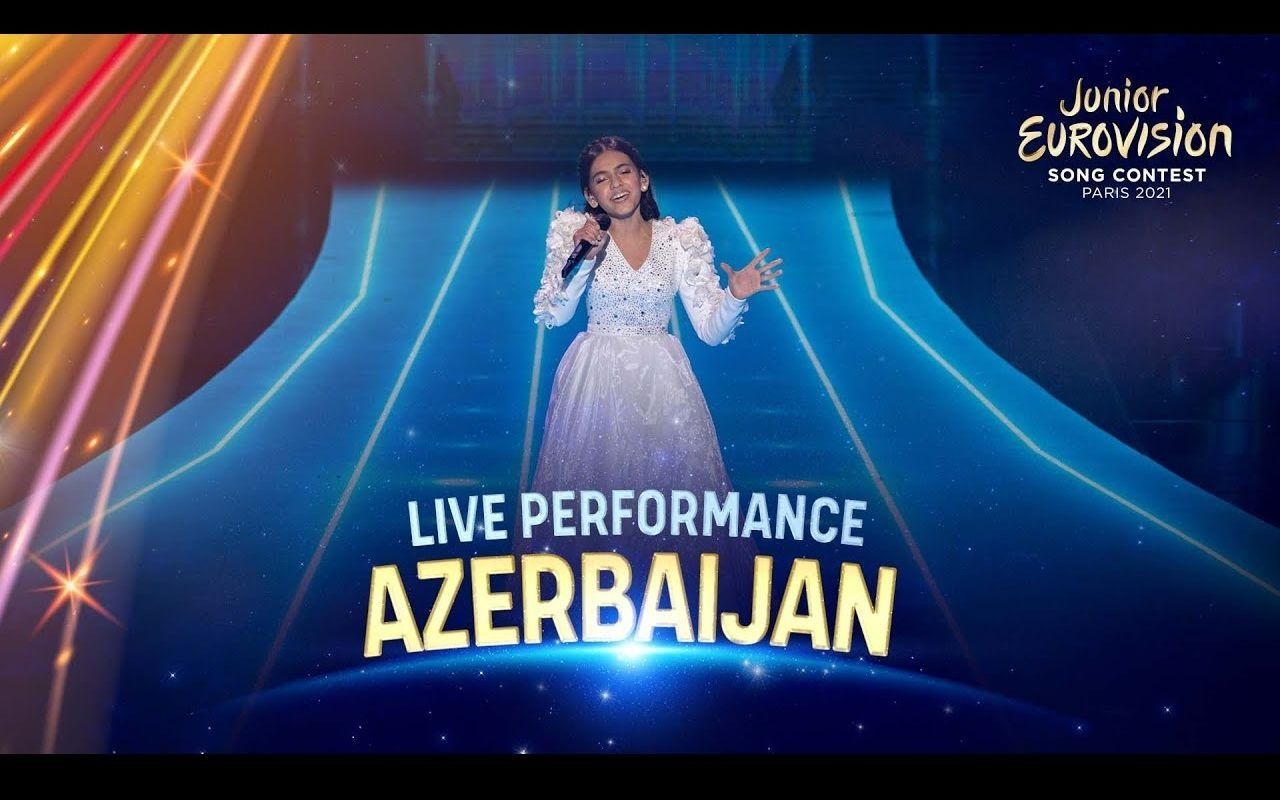 [图]【Junior Eurovision 2021】Sona Azizova - One Of Those Days - 现场