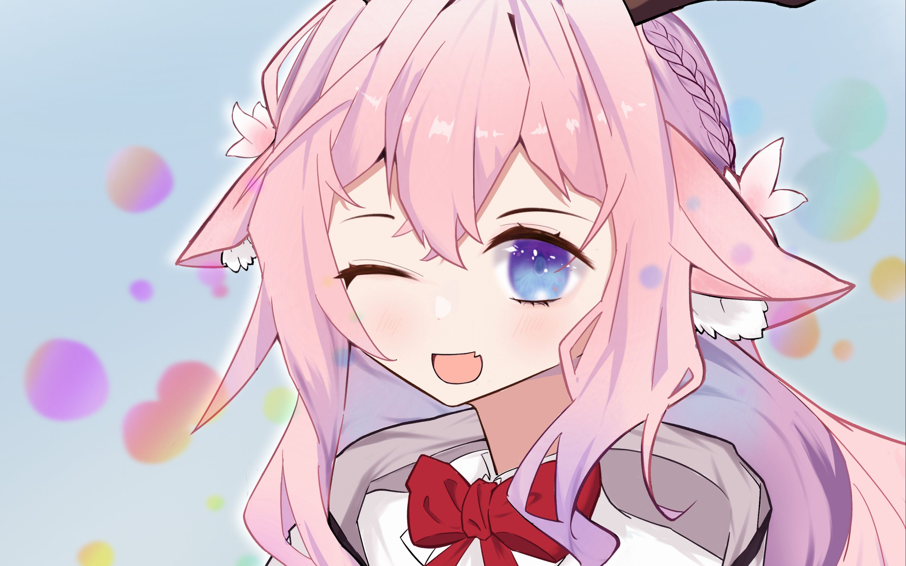 画一只可爱的哈喇子(哈娜)