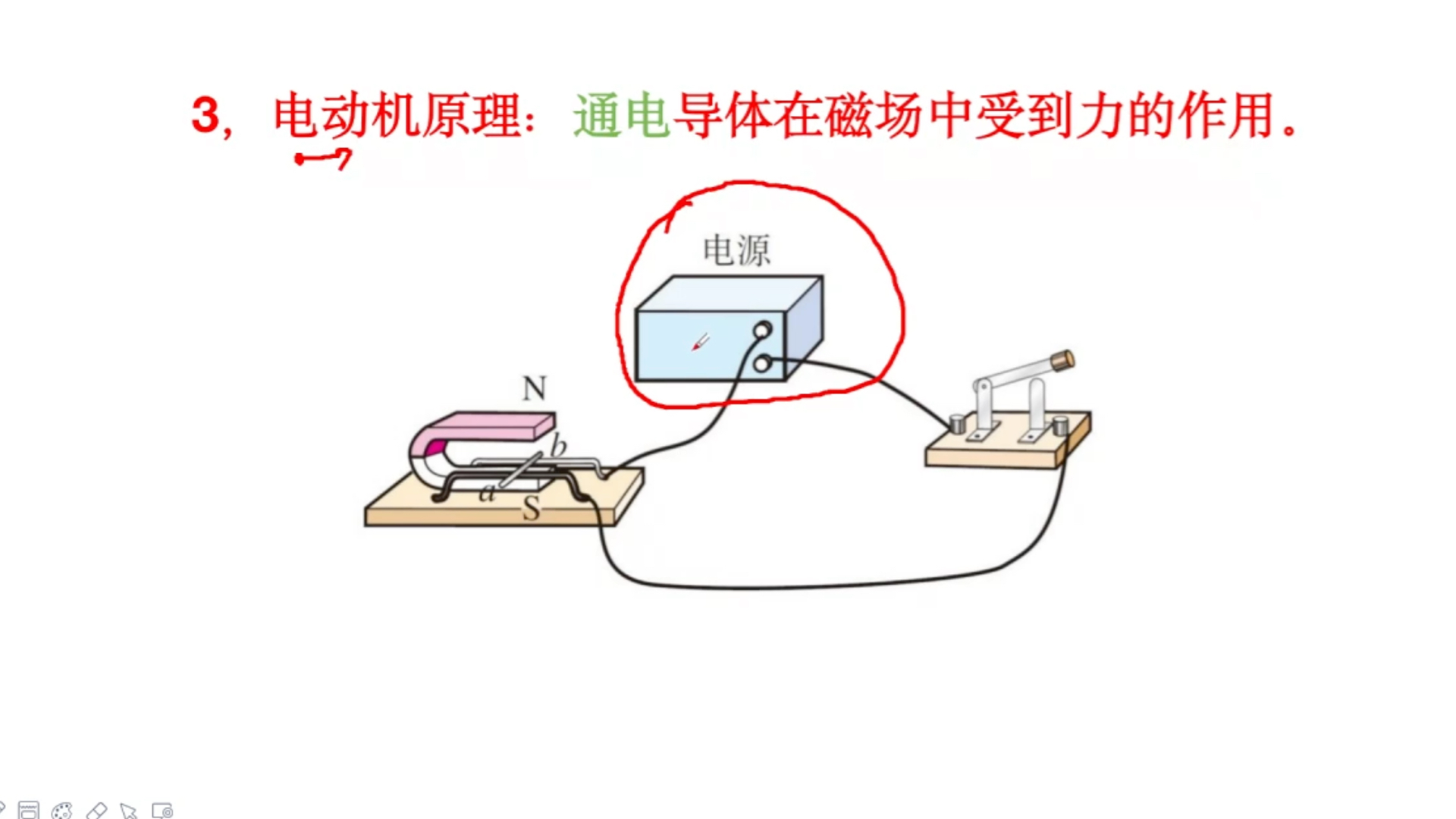 【电磁】之电动机与发电机原理区分哔哩哔哩bilibili