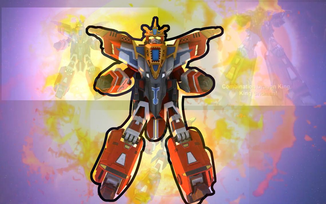 (超强3d动画)合体龙帝 王者古立特 合体动画 对比原版与动画版