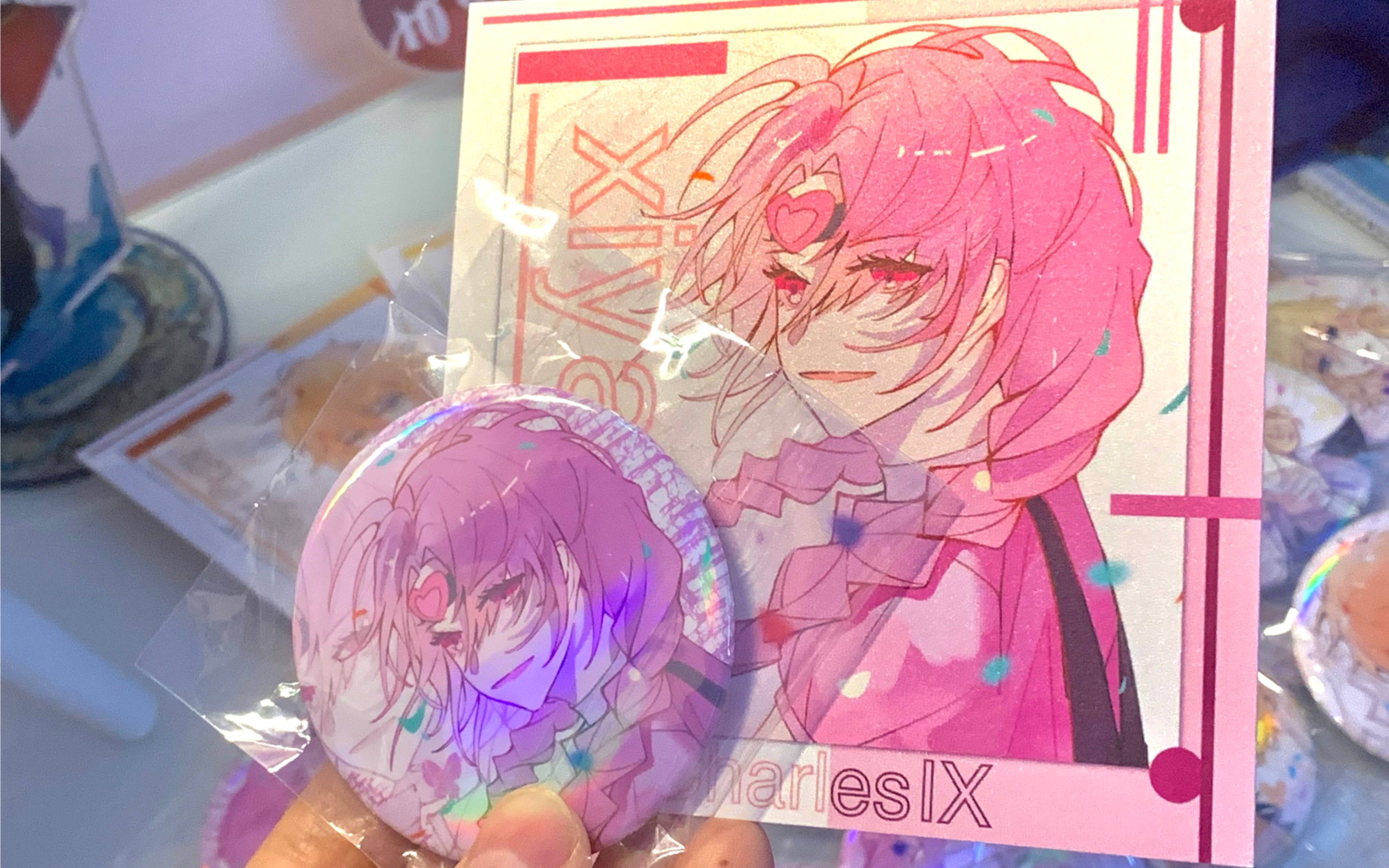 查理九世同人谷开箱唐晓翼温莎希燕周边