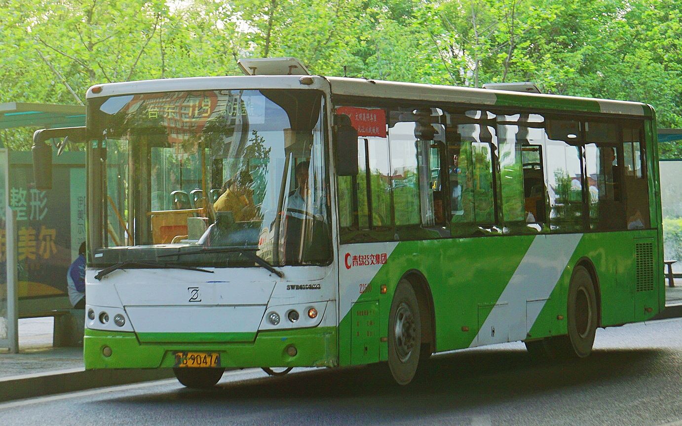 34】青岛市奥运版swb6106mg最后的身影——青岛公交