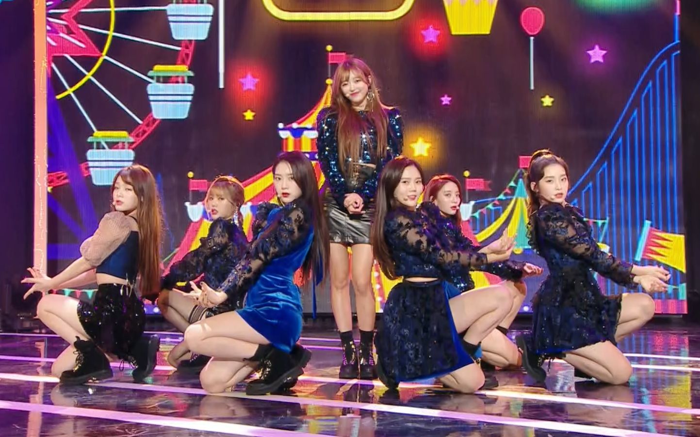 【1080p 60帧】180922 ohmygirl - remember me 音中舞台