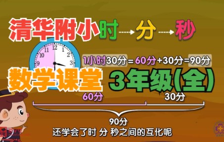 [图]【清华附小·数学】3年级☆64集(全)丨网课+预习+复习☆1-6年级(全)