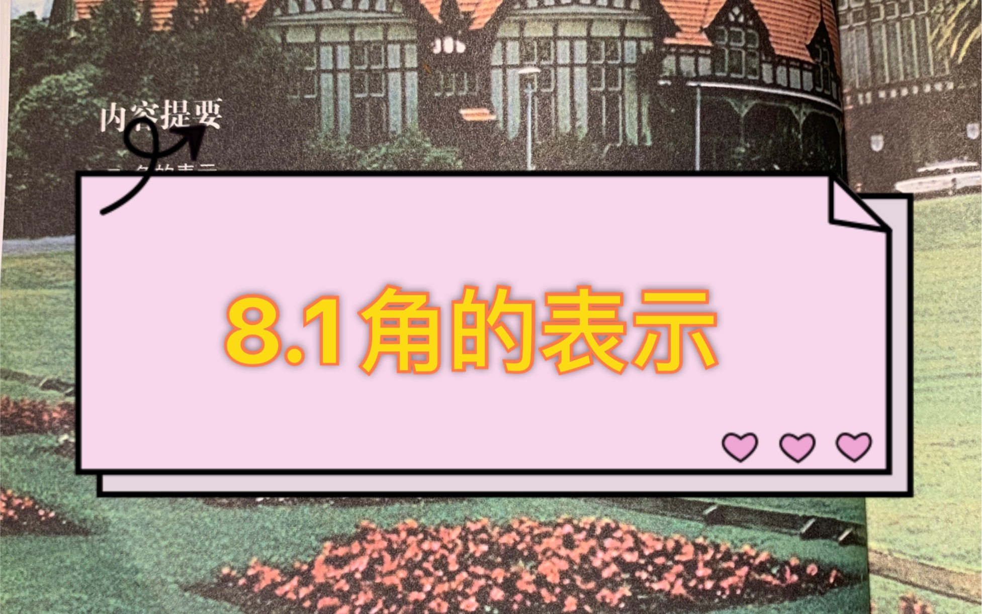 七年级下册 8.1角的表示哔哩哔哩bilibili