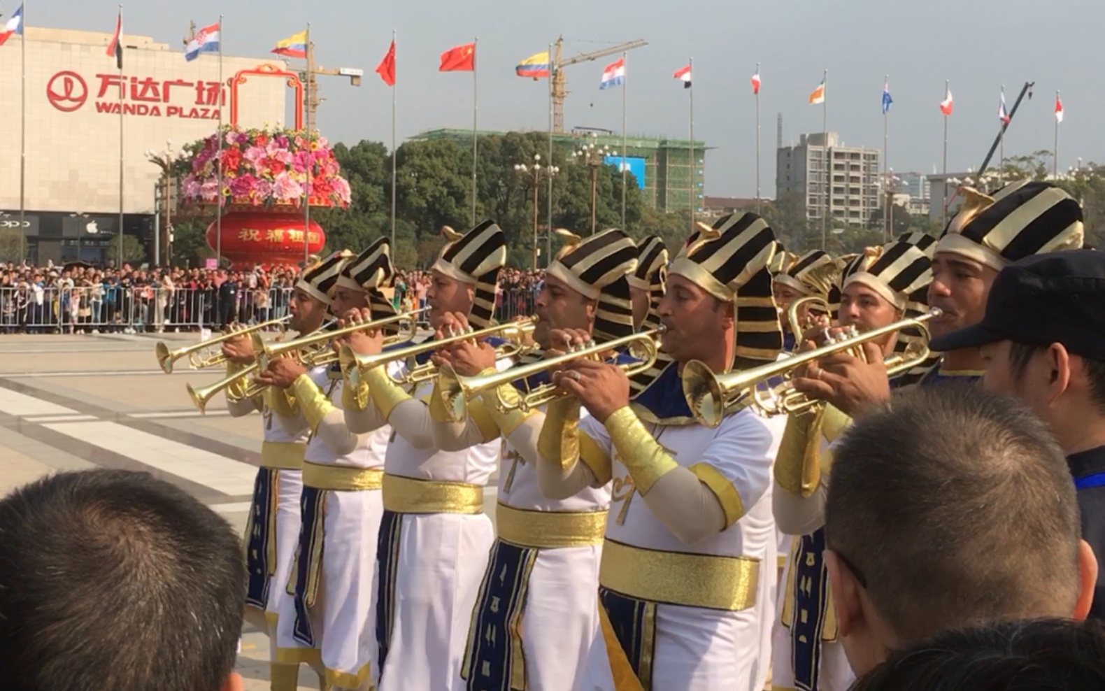 【高能南昌国际军乐节】埃及国家军乐团表演2019年11月3日上午八一广场军乐表演哔哩哔哩bilibili