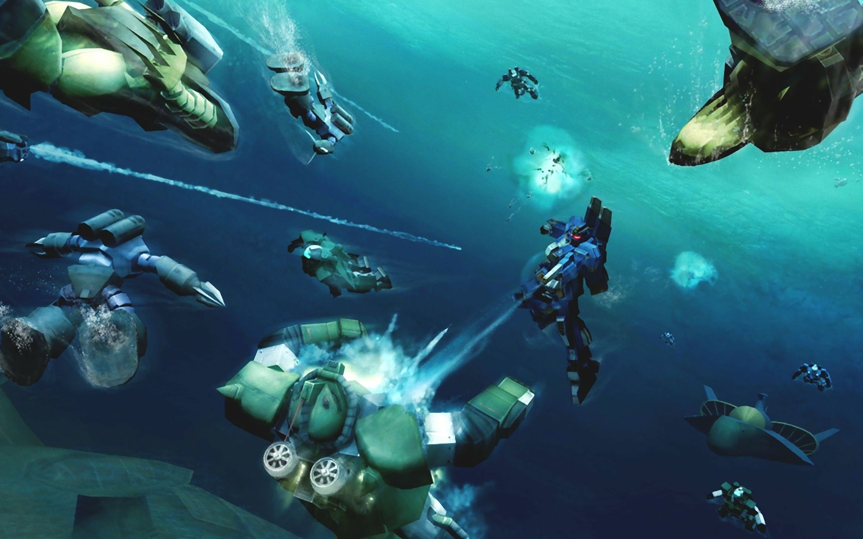 机动战士敢达ol 水中型高达 实况娱乐解说