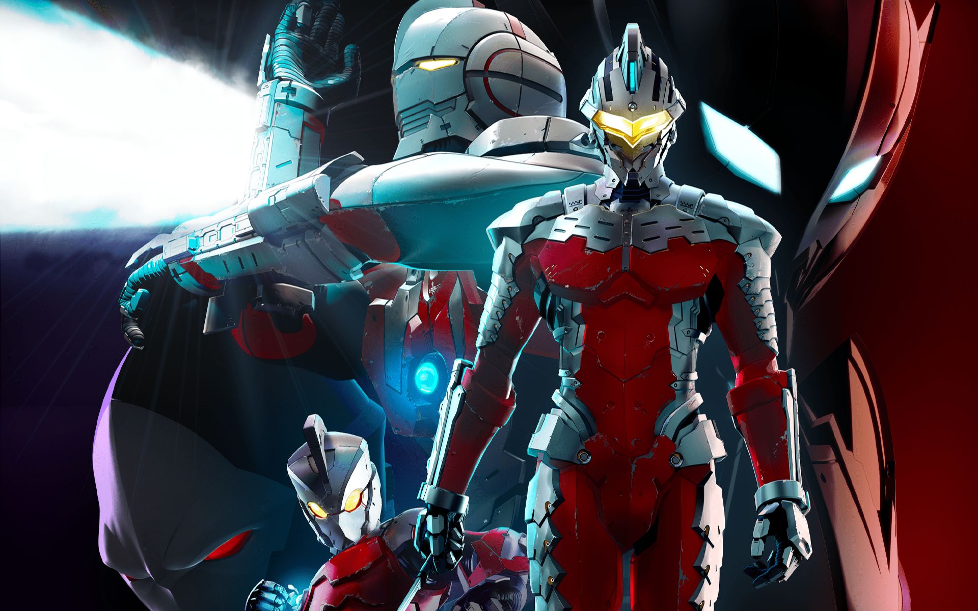 漫改动画《机动奥特曼》电视重播op mv试看版