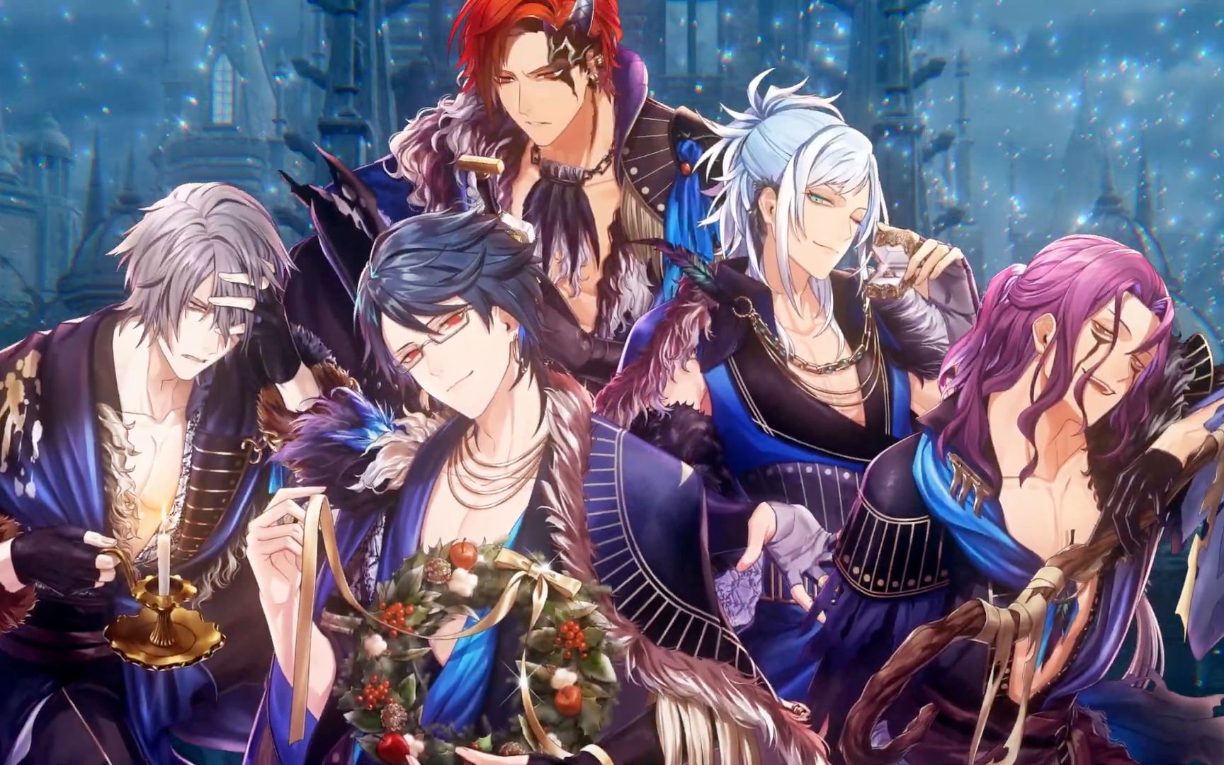 【中文字幕】【black star】2021圣诞活动pv「孤寂之夜,祈愿之月,」