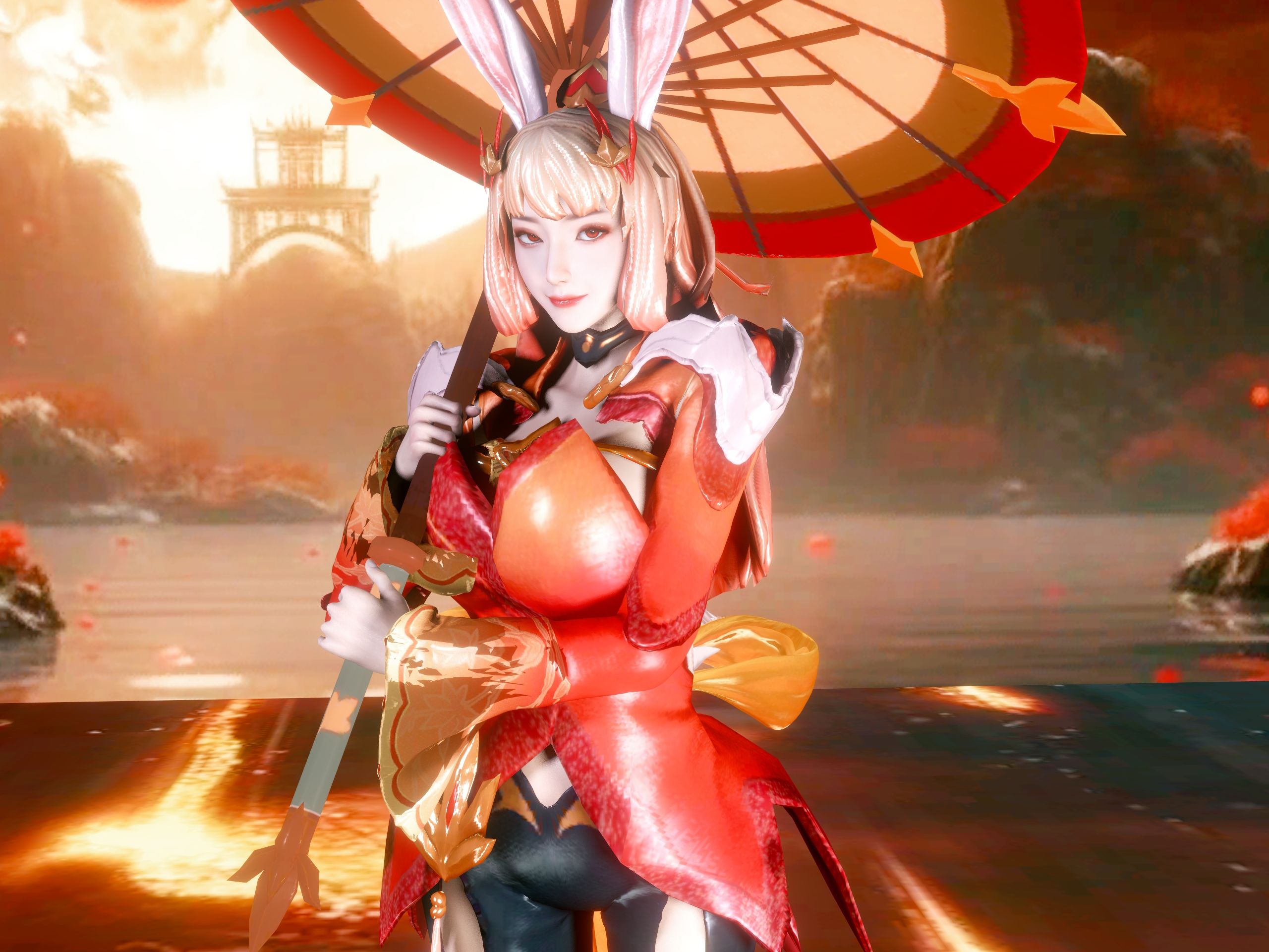 【王者】公孙离1.0人物卡模型展示(vam)