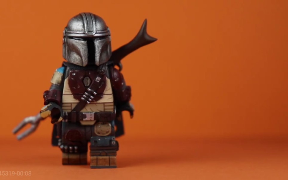 【生肉】星球大战人仔moc曼达洛人