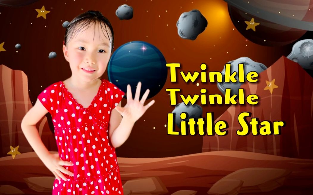 [图]唱儿歌 学英语👧#5: Twinkle Twinkle Little+小星星+小星星手指舞+英文儿歌+英语启蒙+英语早教+唱儿歌+宝宝英语+趣味英语+英