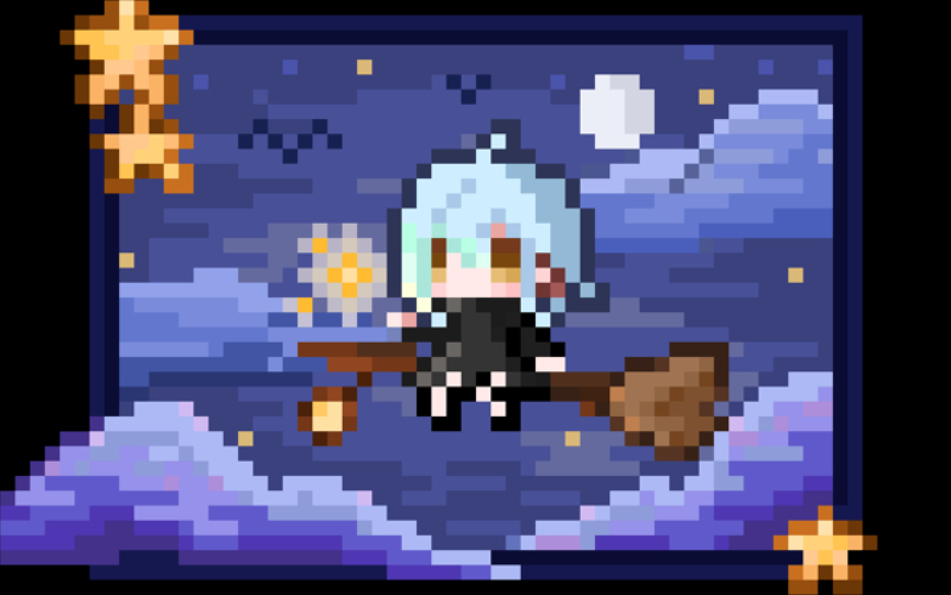 【像素画/绘画过程】看9999