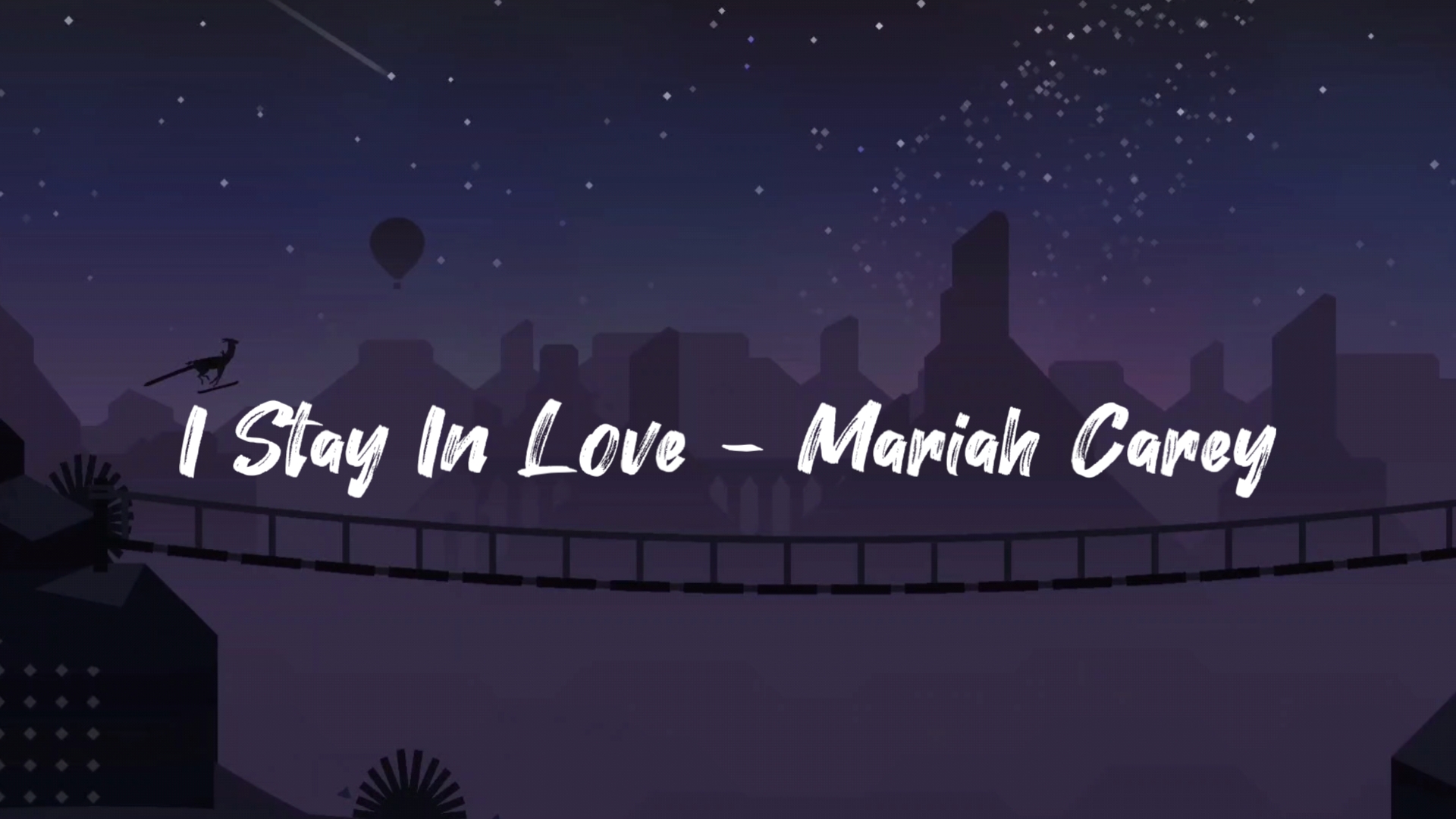 [图]这首R&B歌曲值得单曲循环 - I Stay In Love - Mariah Carey