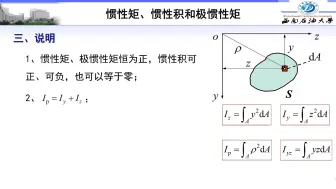 Download Video: 工程力学陶春达-9-2惯性矩、惯性积和极惯性矩