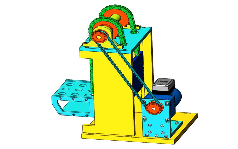 链式输送升降机构中的电机如何选型?轴承怎样选型?