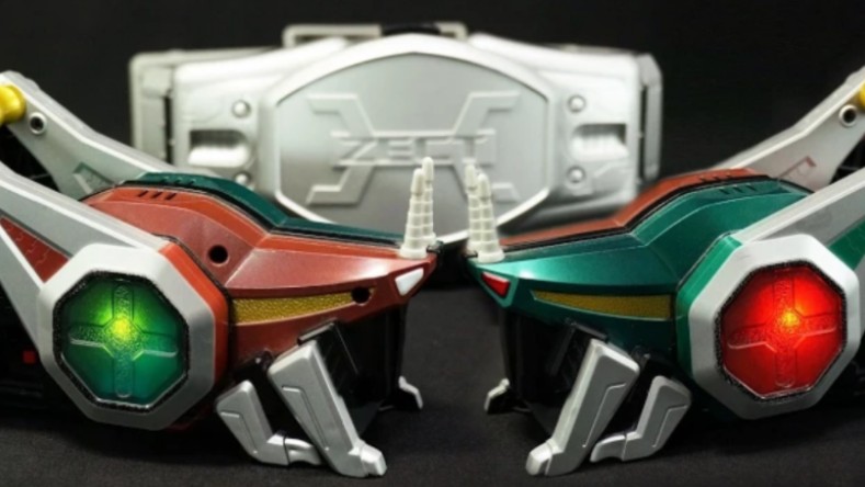 假面骑士kickhopper/punchhopper変身zect带扣dx蝗虫昆虫仪kamen