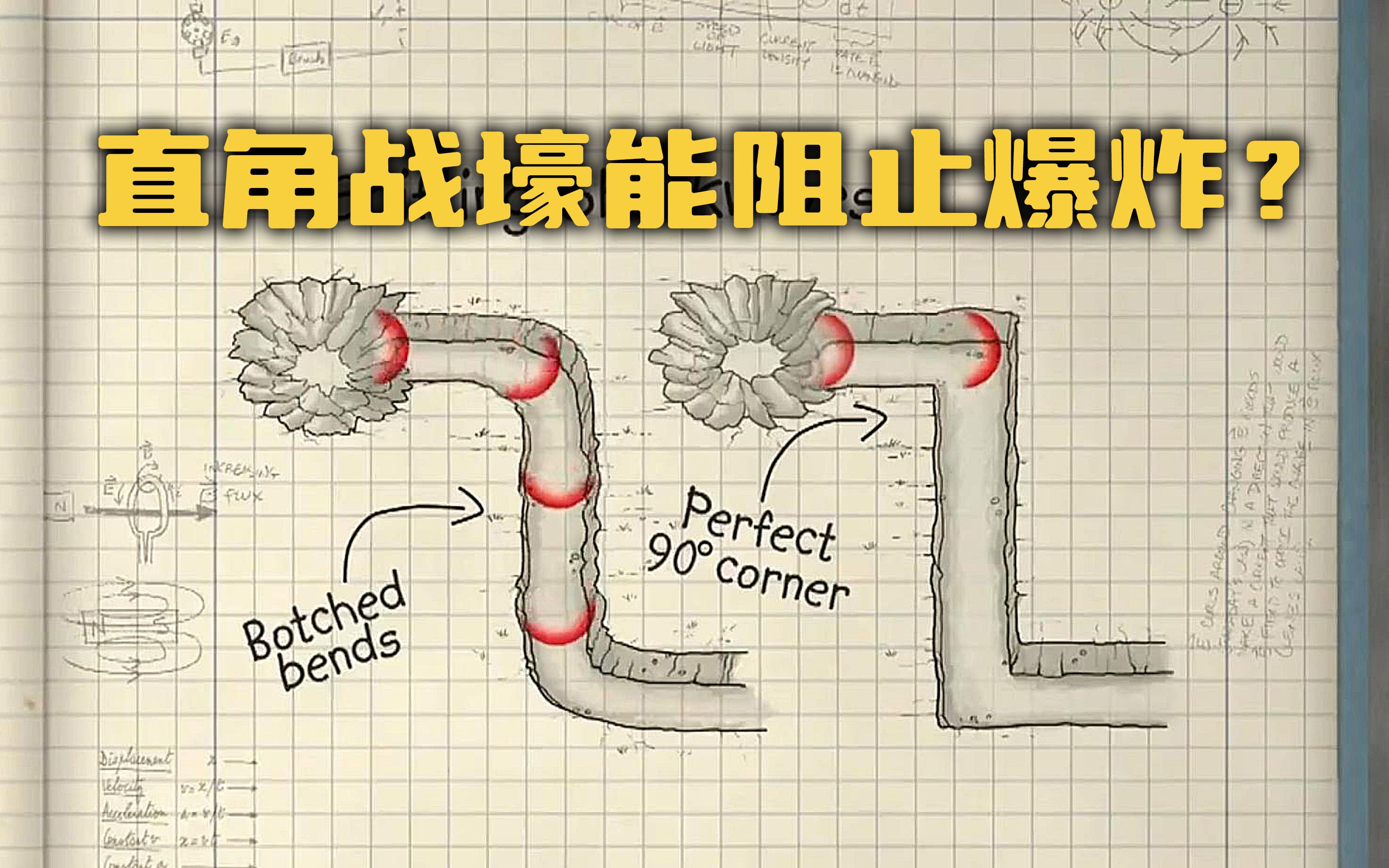 【流言终结者】直角战壕能阻止爆炸?哔哩哔哩bilibili