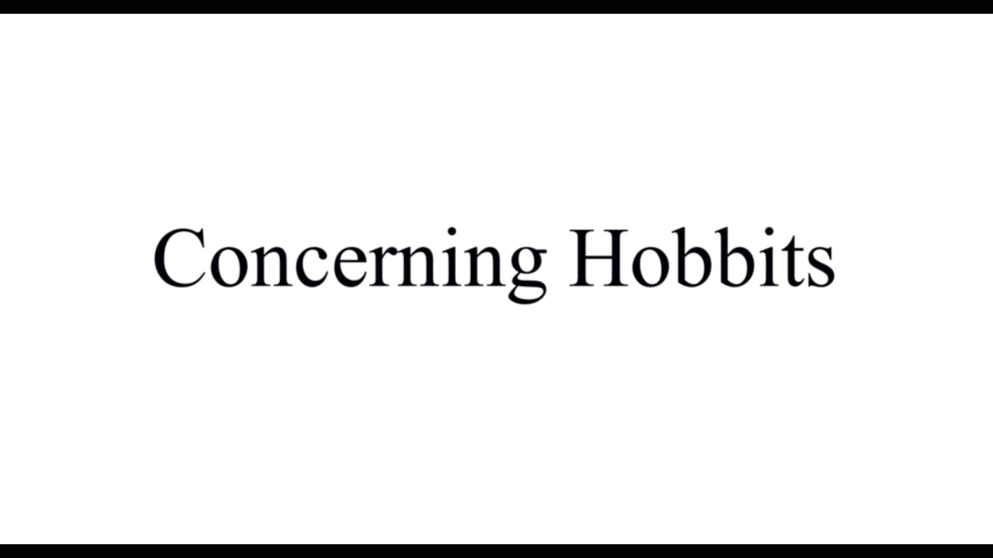 [图]每日推荐好曲-Concerning Hobbits