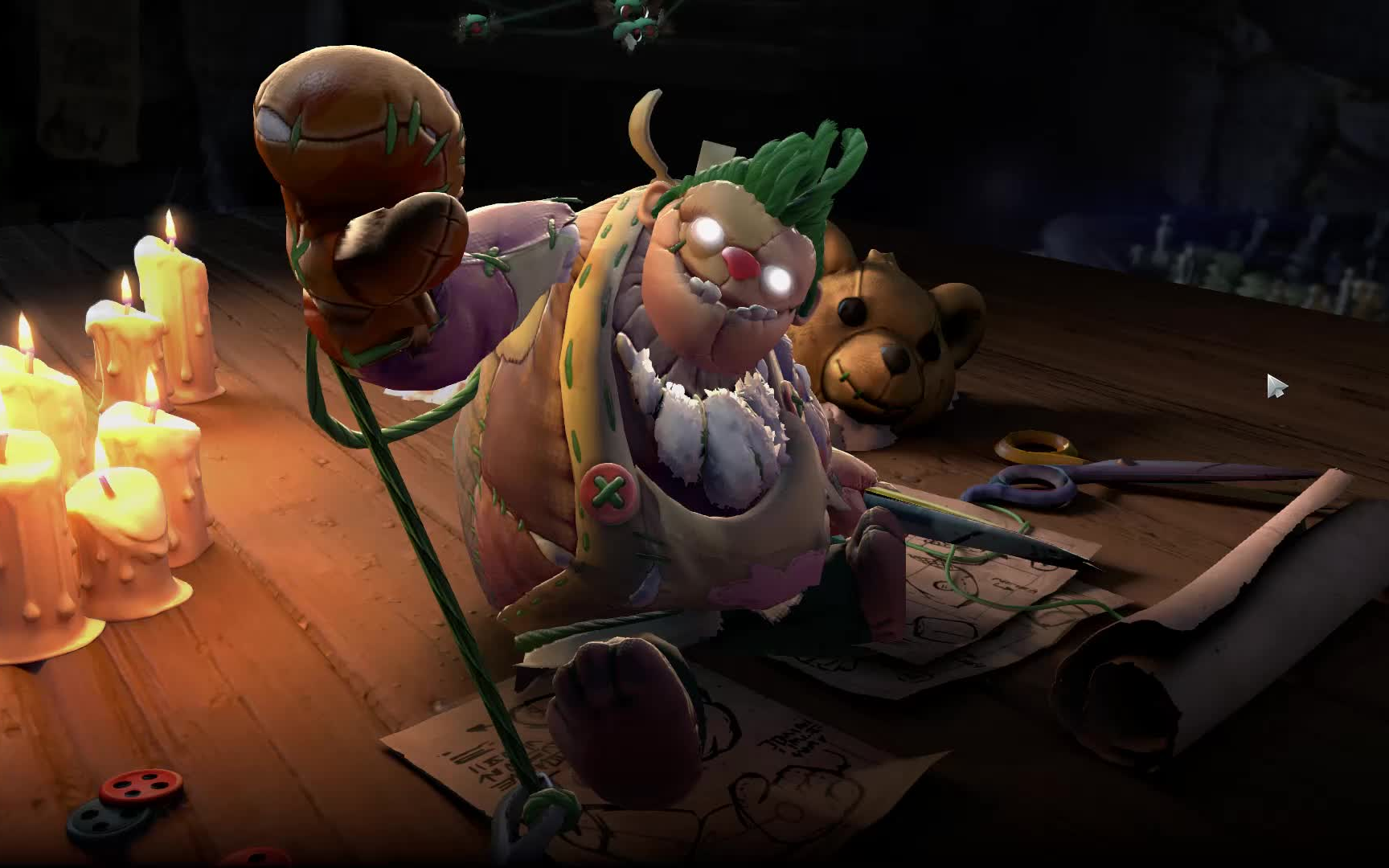 dota2ti10屠夫身心鉴赏(比敌法好点)_哔哩哔哩 (゜-゜)つロ 干杯