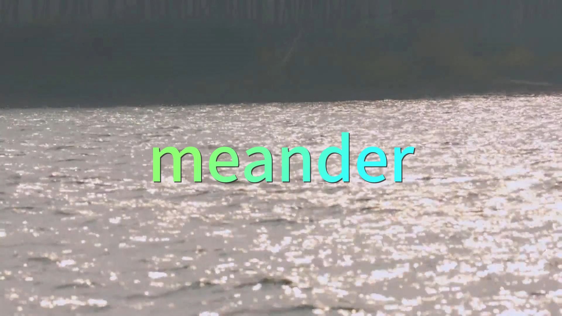 专八单词meander哔哩哔哩bilibili