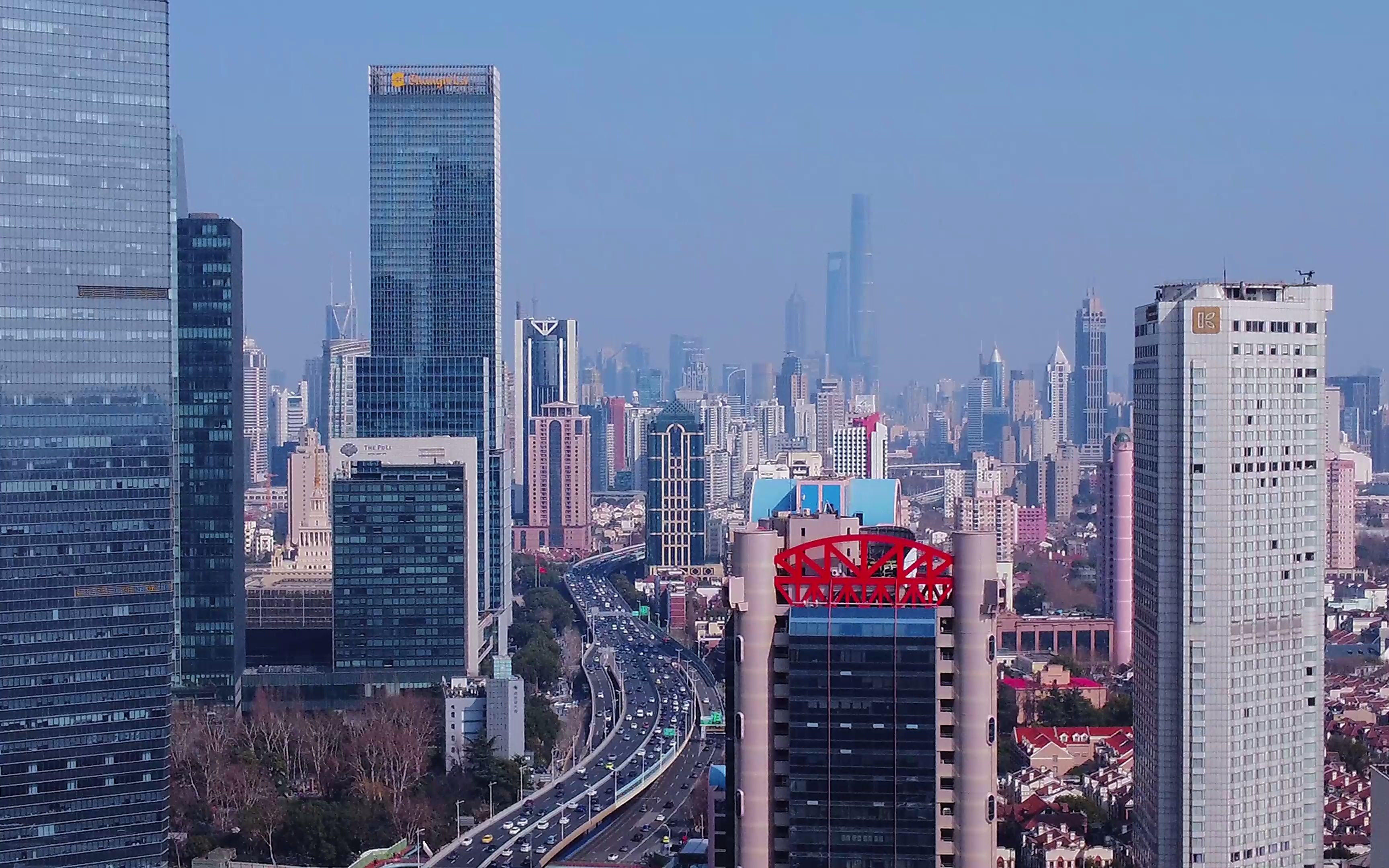 [图]延安路南京西路飞回延安路江苏路